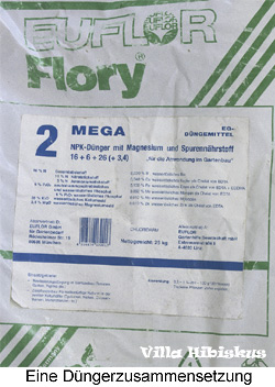 Düngerzusammensetzung MEGA
